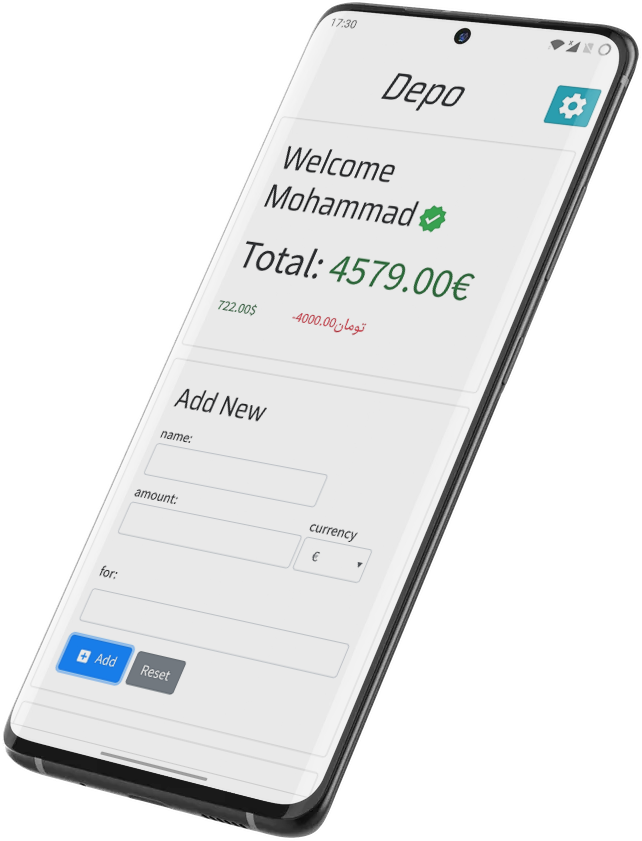 app screenshot on mobile